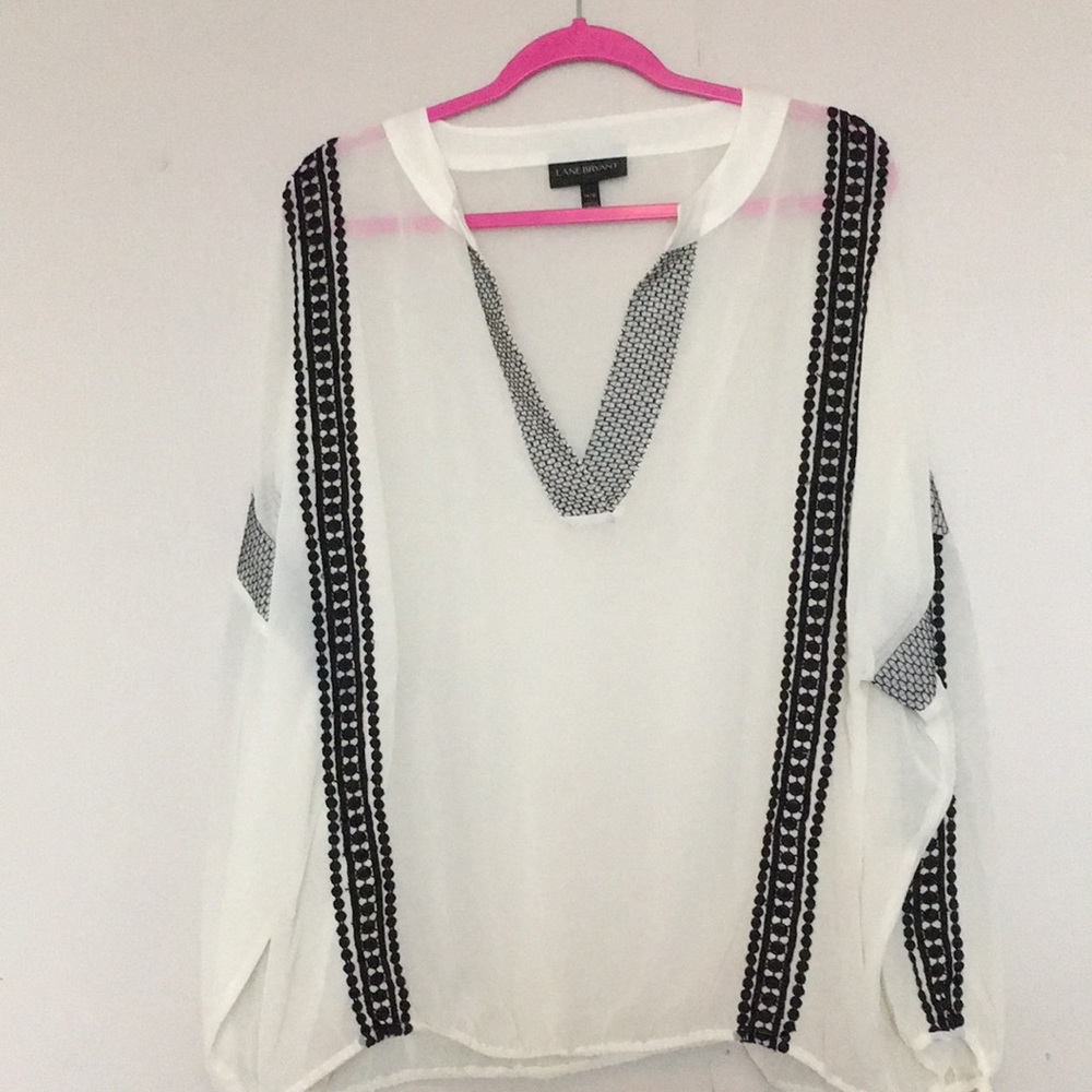 Lane Bryant sheer top size 14/16